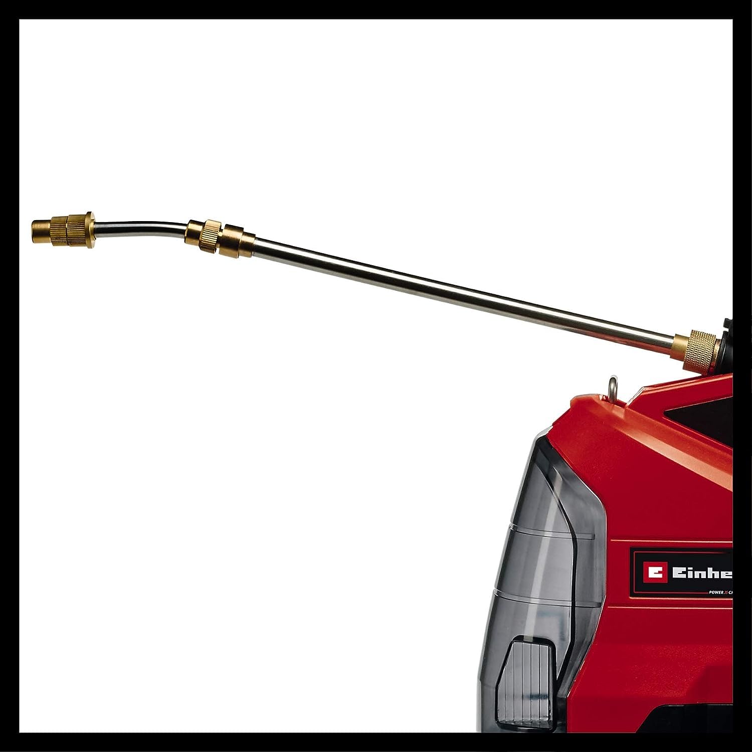 Einhell Akku-Drucksprühgerät GE-WS 18/75 Li-Solo Power X-Change (18 V, automatische Pumpe, transparenter Tank, teleskopierbare Lanze, ohne Akku)