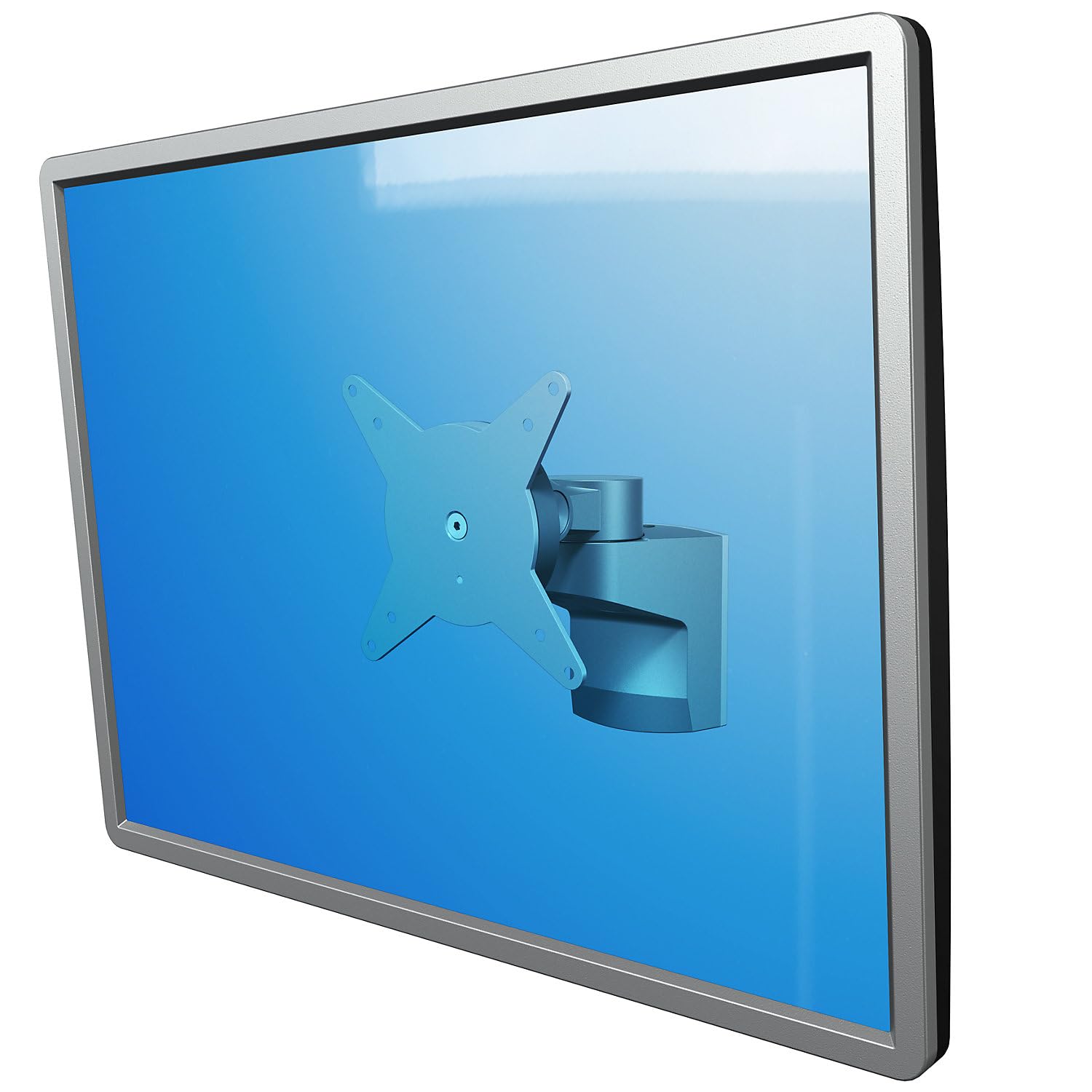 Dataflex ViewLite 202 58.202 - Supporto da parete per braccio porta monitor (portata: 8 kg, fino a 61 cm (24"), VESA 100 x 100)