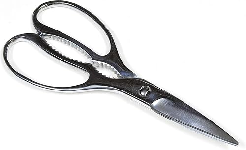 Miniatura 9 de Yoshihiro Tijeras de cocina japonesas de acero inoxidable de 7.480 in, fabricadas en Japón