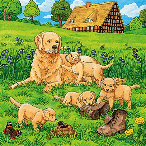 Ravensburger Dolci Gatti e Cani 3 Puzzle da 49