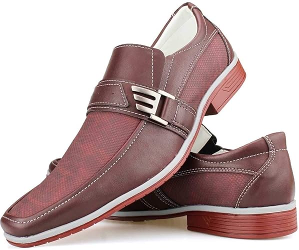 sapato de fivela masculino