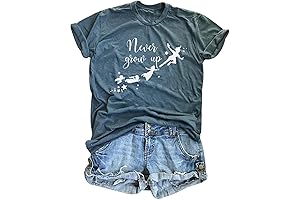 Magical Castle Never Grow Up T-Shirt