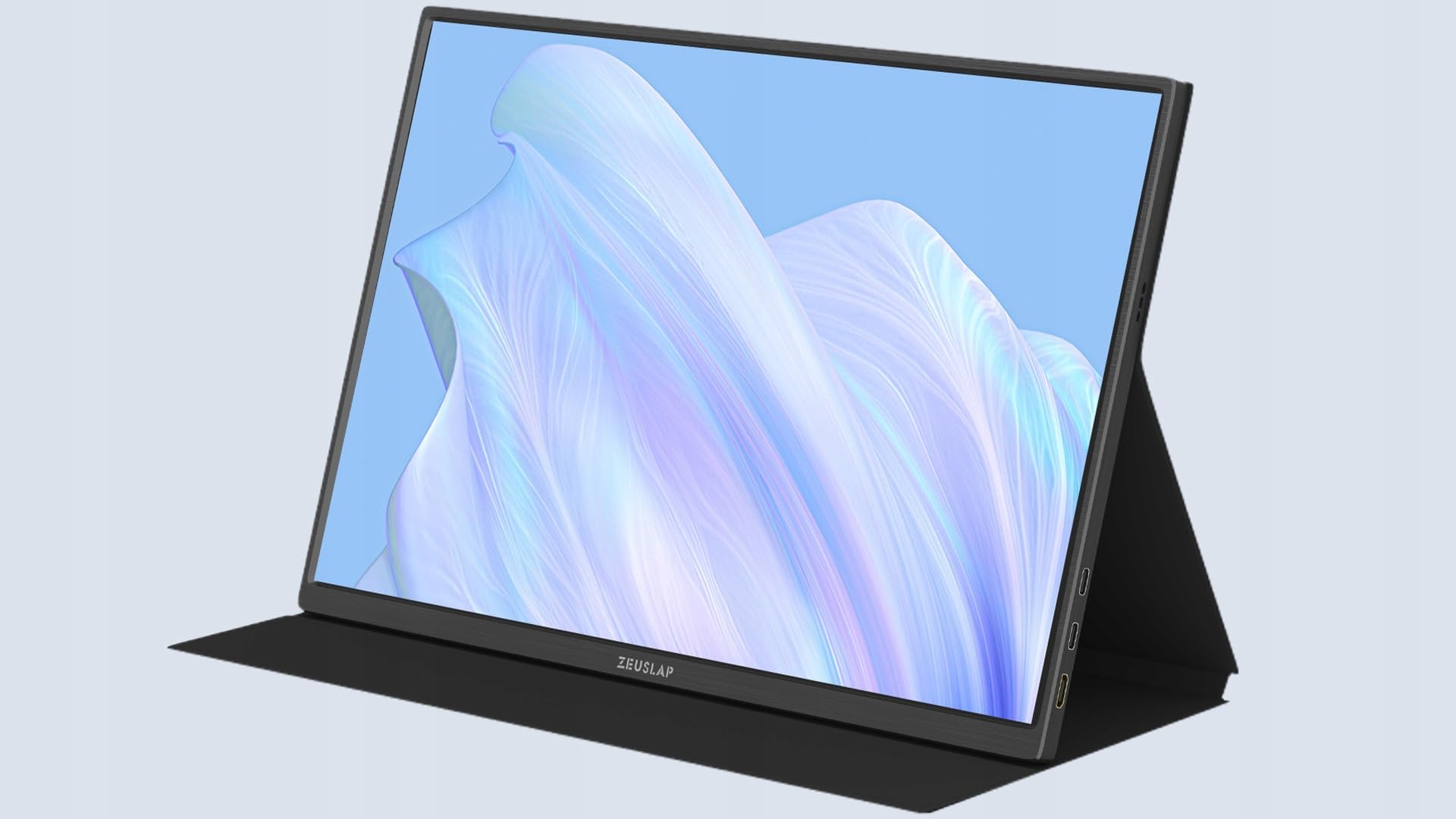 ZEUSLAP Z14 Lite Pro Monitor Przenośny Dotykowy 14" 1920x1080 IPS LCD 16:10 HDR USB-C Mini HDMI Dodatkowy Ekran do Laptopa Smartfona Konsoli Pracy Rozrywki VESA 75x75 Głośniki