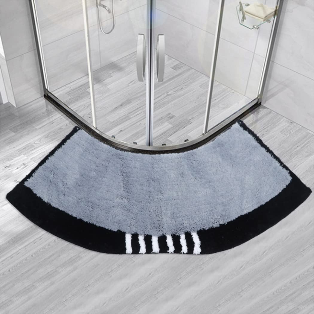 Tapis de bain ultra doux anti-glisse idéal pour sortie de douche sécurisée