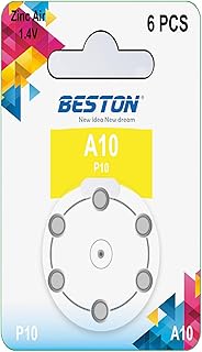 بطارية سماعة اذن لضعف السمع 1.4 فولت من بيستون A10/P10