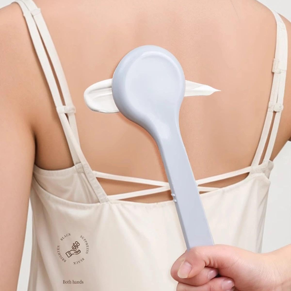 1PC Multi-Function Lotion Ointment Applicator Long Handle Body Cleaner Shower Brush Back Applicator