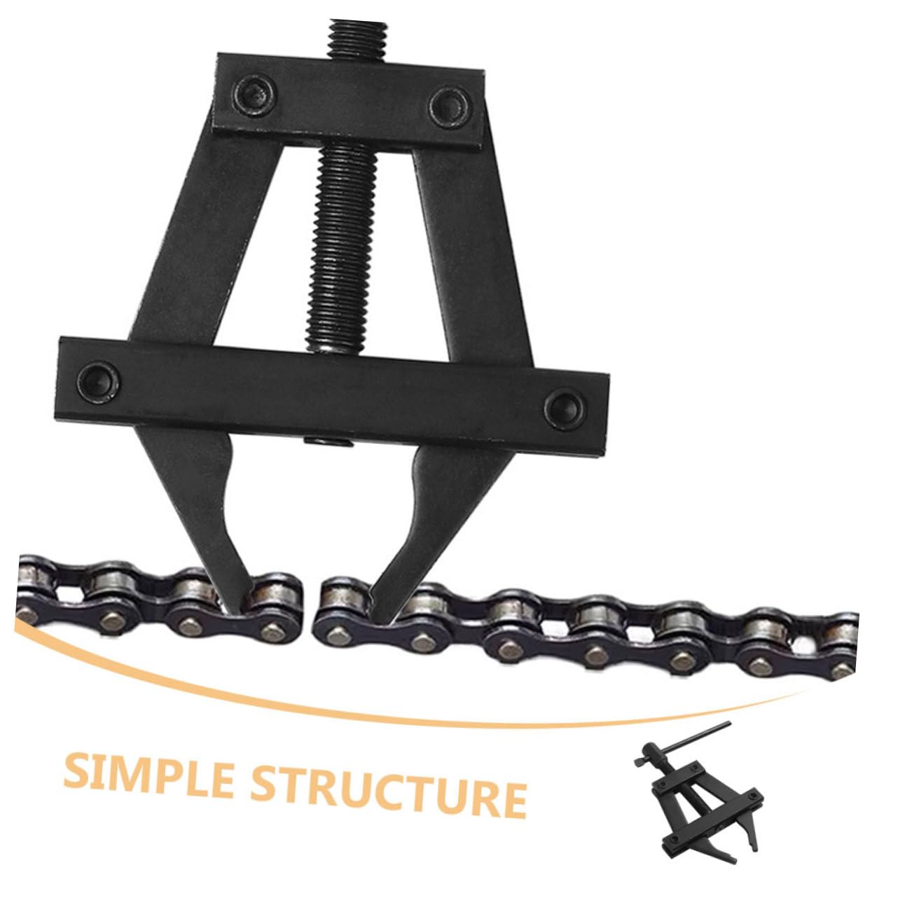 Tensor De Cadena Para Motocicleta Tamaño l De Acero Resistente Multifuncional Para, Aflojar y Cortar Cadenas Herramienta Industrial Para Mecánicos y Bricolaje