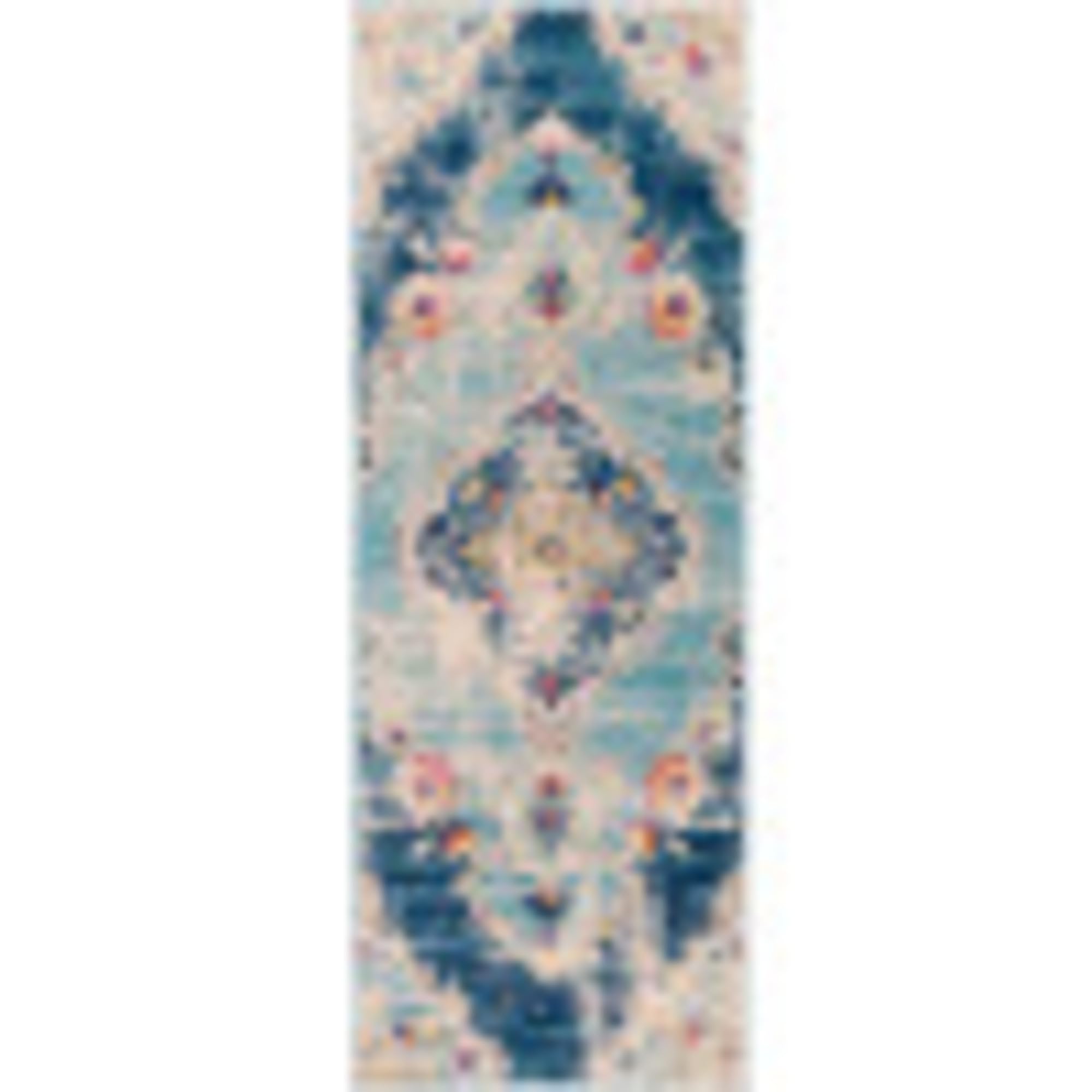 Livabliss Romy Palma Vintage Rug, Runner Rugs Living Room 80x220 cm, Hallway, Kitchen Area, Traditional Multicoloured Boho - Image 2