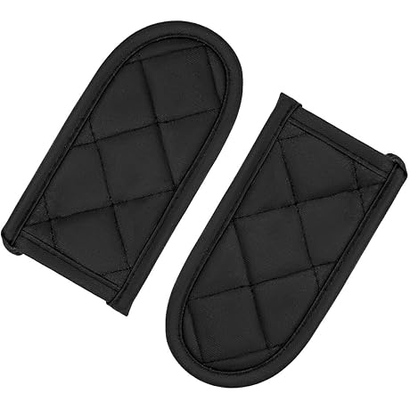 Evoio Cast Iron Skillet Handle Covers, Heat Resistant Handle Sleeves Mitt