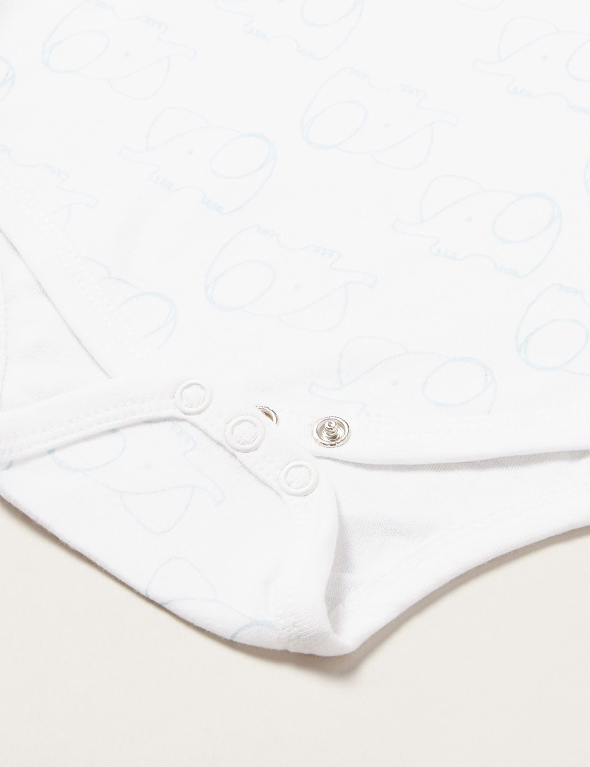 Care Body Ns - Aop (6-pack) Body Senza Maniche Bimbi 0-24 (Pacco da 6)