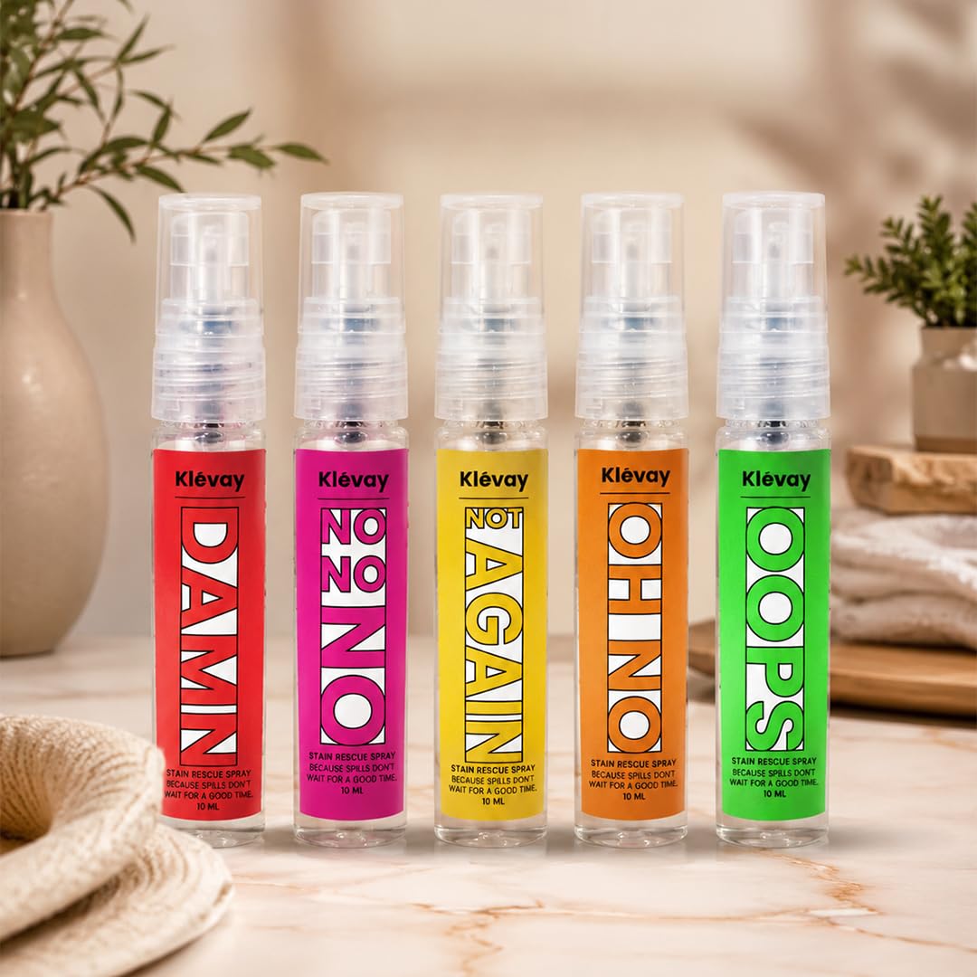 Instant Stain Remover for Clothes – Pack of 5 | Portable Fabric Stain Remover | For Food, Coffee, Makeup & Everyday Stains | Travel-Friendly Clothes Stain Cleaner-picture-40