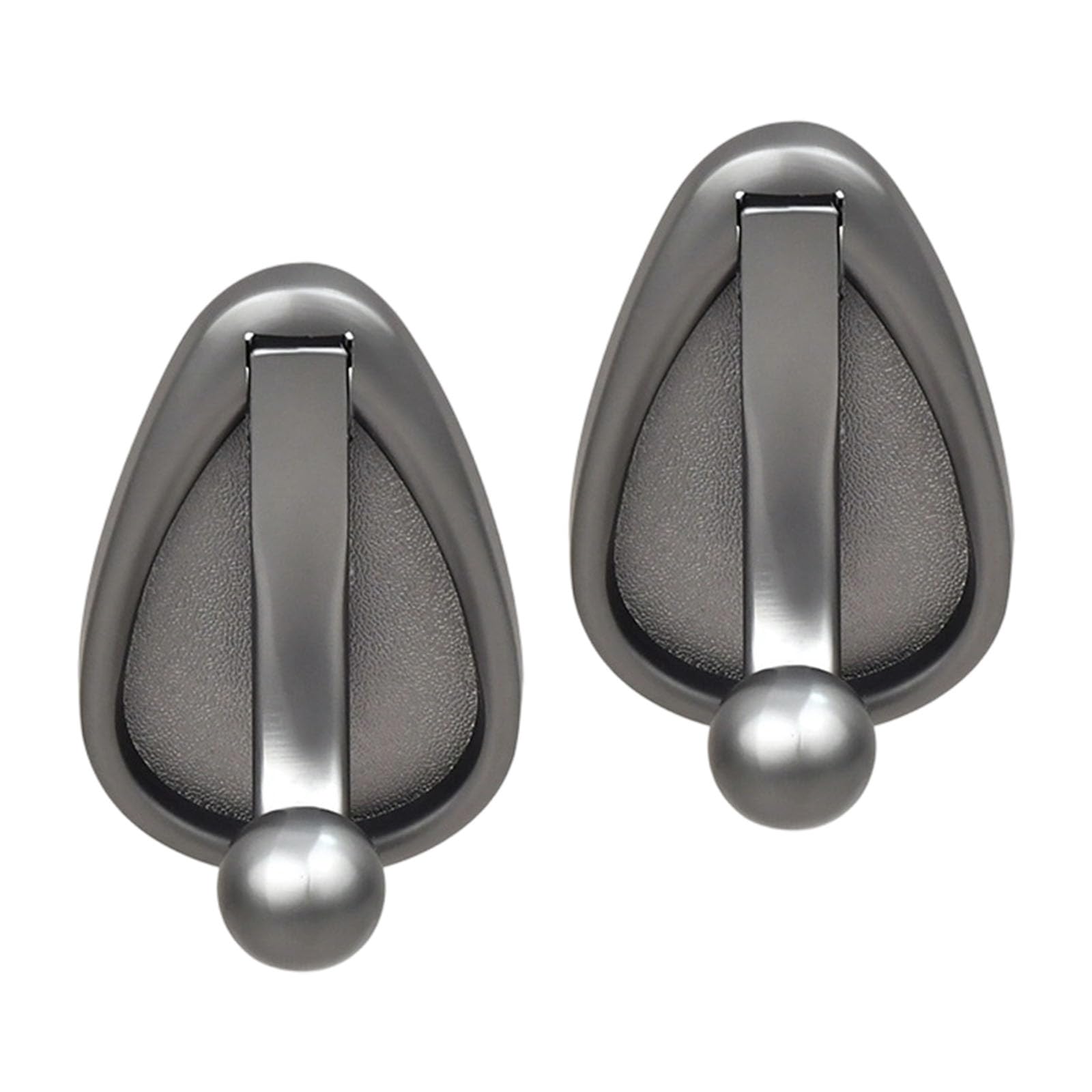 Kalttoy Gray Simple Kirsite Hook For Wall Mount Heavy Items Like Coat Jackets Sturdy Clothes Hanger Wall Hook