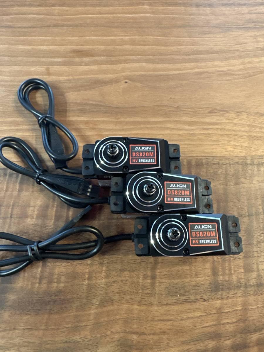 Amazon | （ほぼ）ALIGN DS820M High Voltage Brushless Servo 3個