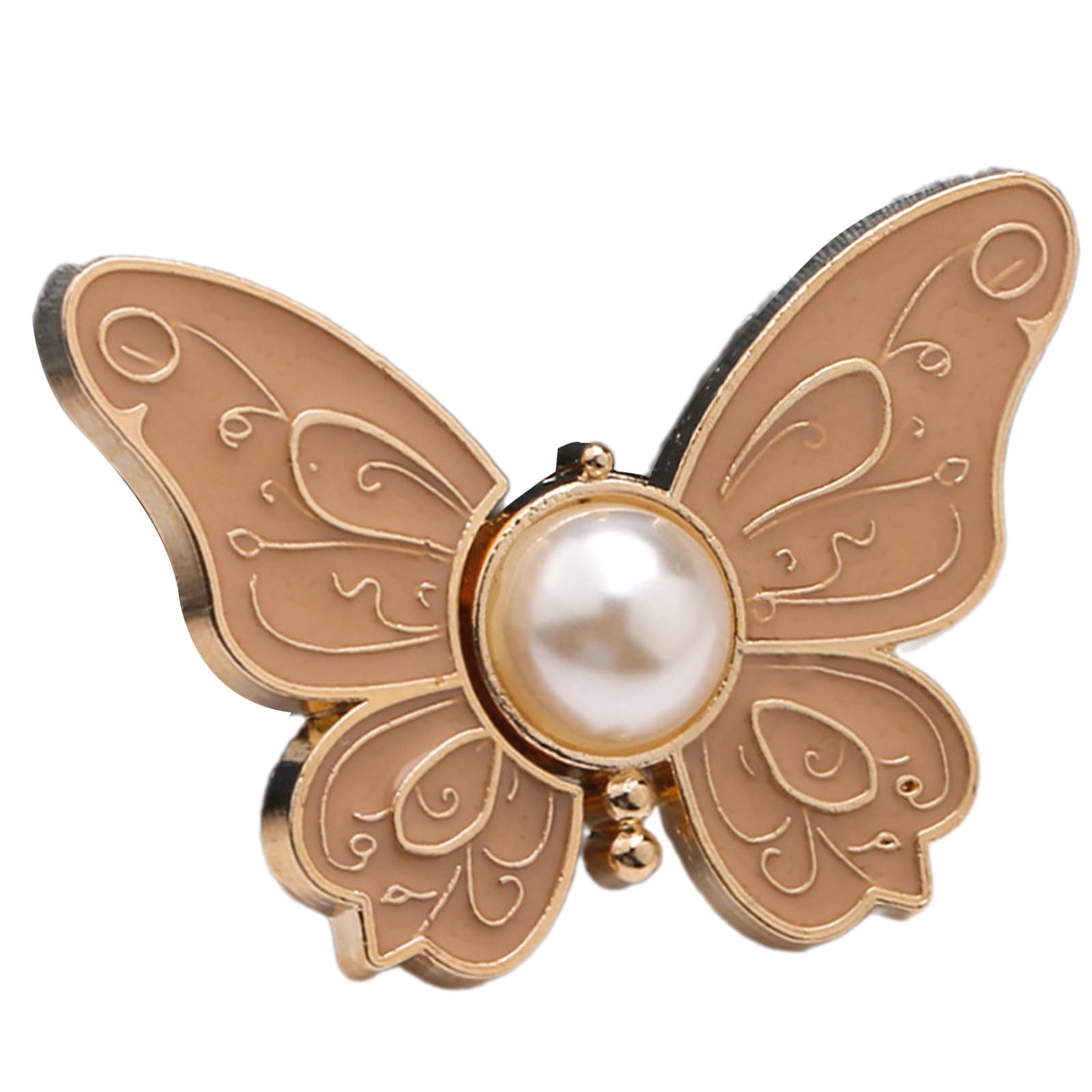 Jazuaiao 1/6 Pcs Butterfly Trousers Waist Tightener Button Pins Jeans Waist Buckles Not Sewing Required Trouser Button Pins