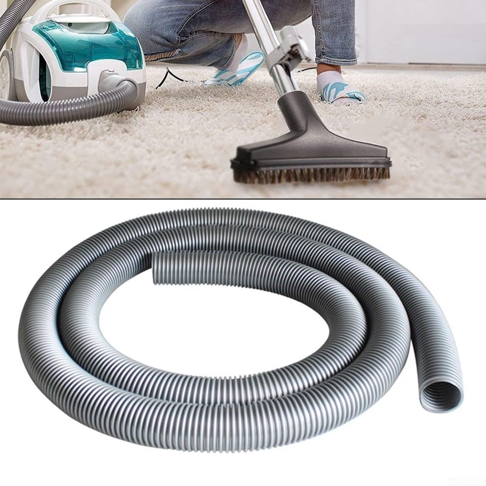 Manguera flexible para aspiradora PATIKIL EVA, manguera de recogida de polvo gris, para aspiradora industrial