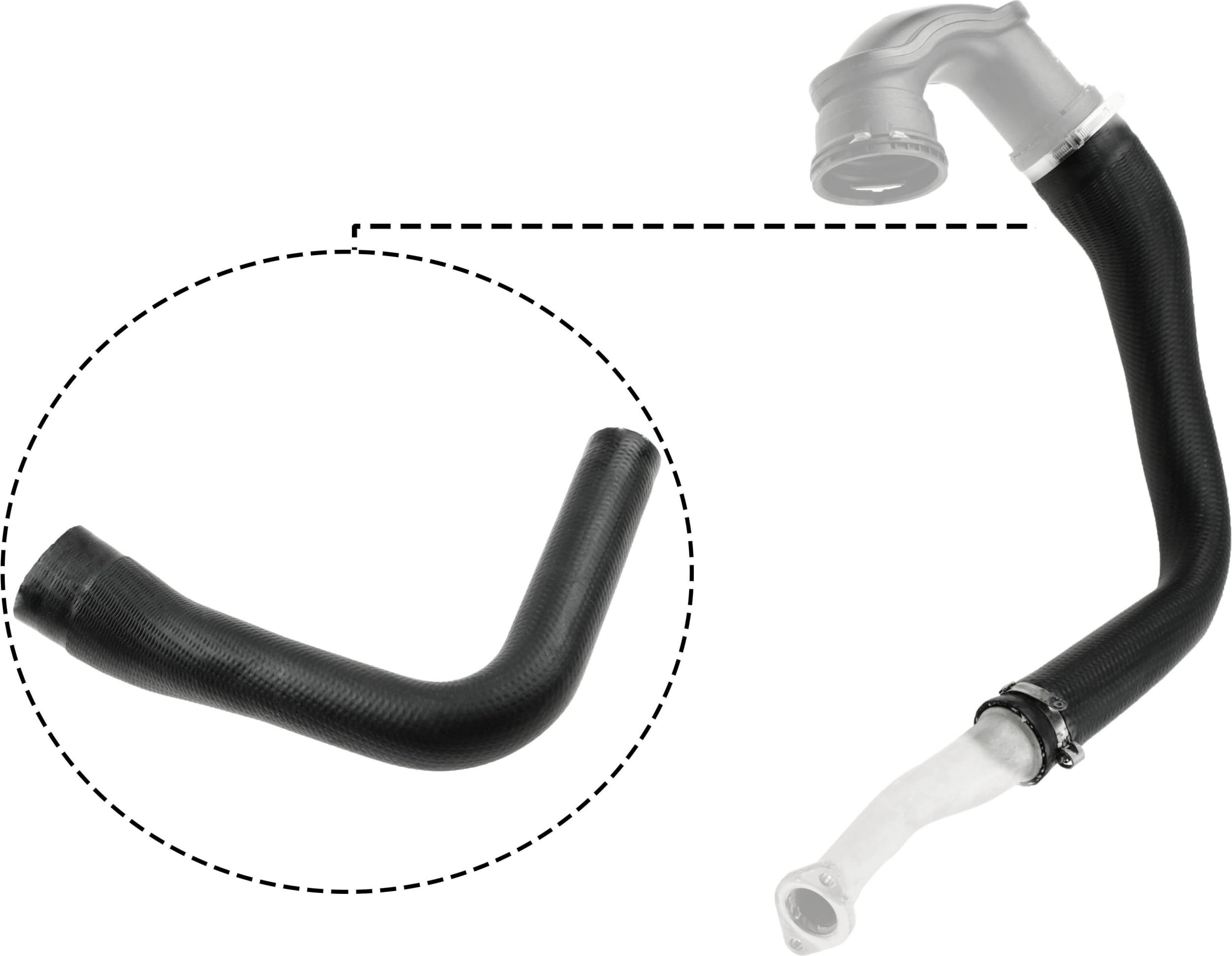 GATES Engine Hose 09-0169