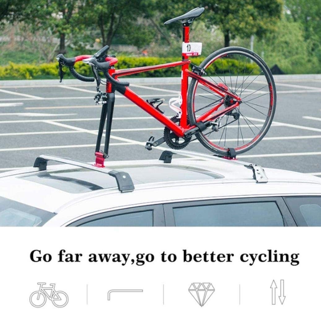 soportes para bicicletas For bicicleta Ciclo de coches Carrier Estante de la bici Estante de coches Tejado de bicicletas for los coches de bicicletas Portadores de bicicletas montado en el techo