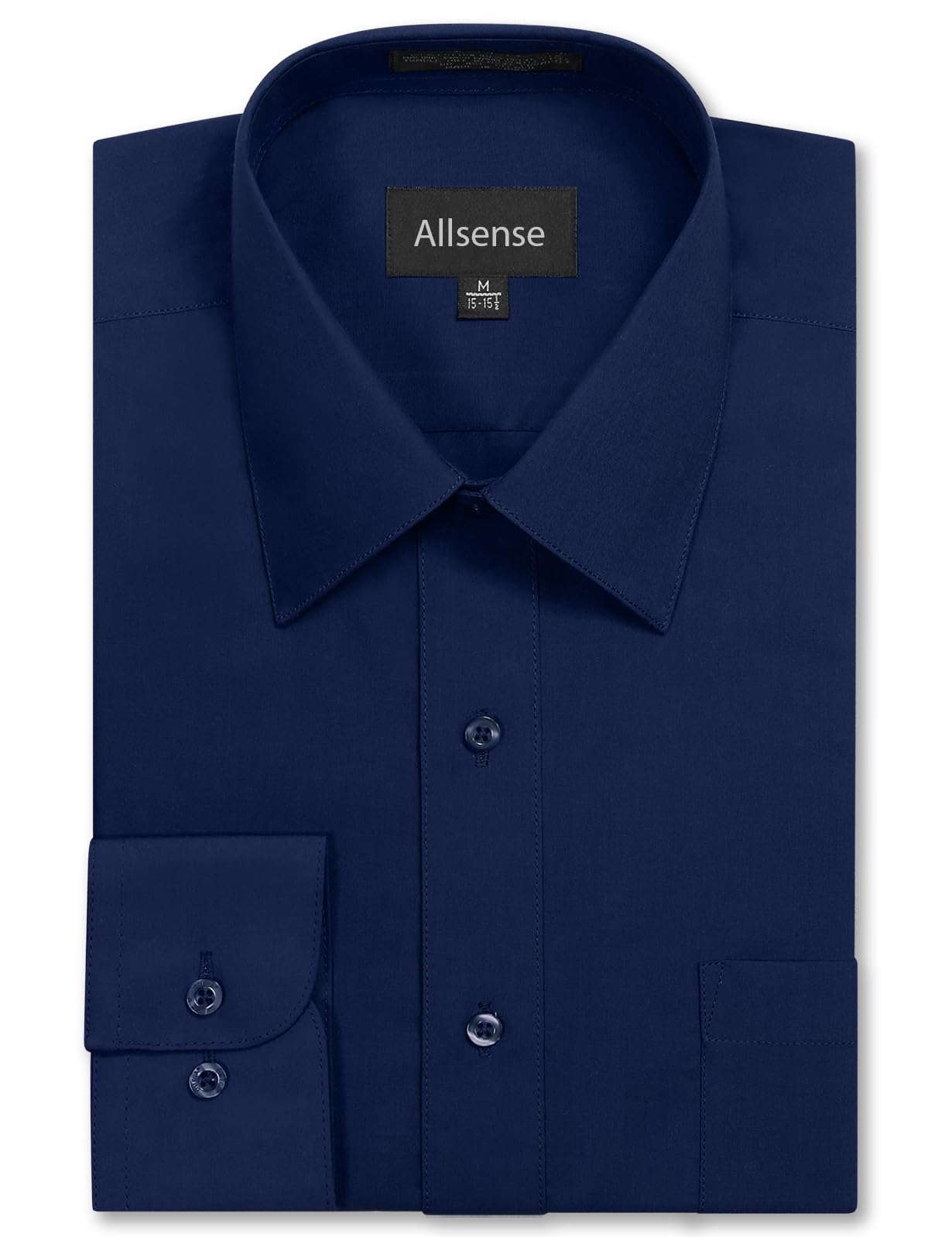 Men's Regular-Fit Long-Sleeve Dress Shirt