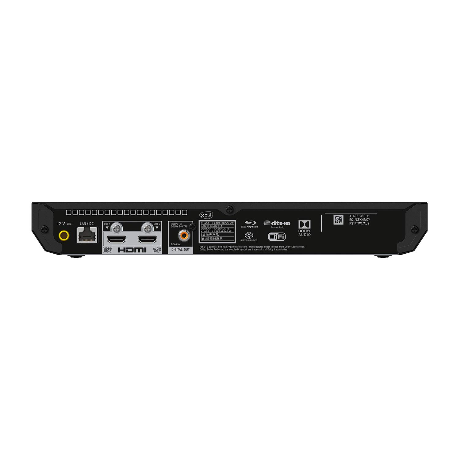 Sony UBP-X700 4K Ultra HD Blu-Ray Player (Black) : Amazon.in