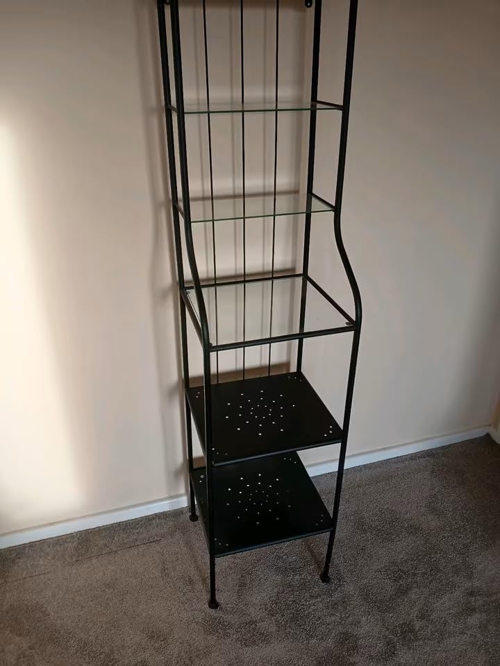 IKEA RÖNNSKÄR Shelving Unit 42 x 176 cm Black : Amazon.com.be