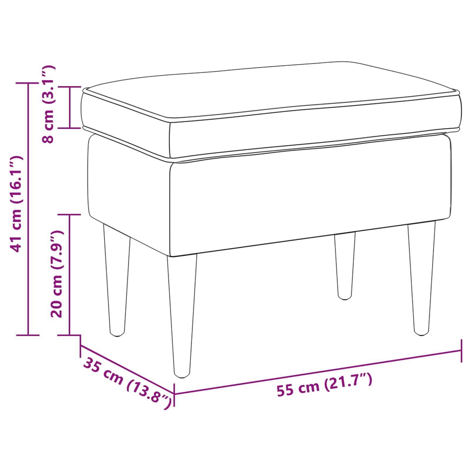 Taburete plegable negro 55 x 35 x 41 cm terciopelo ahorra espacio, portátil, estable, resistente a la intemperie, versátil para salón, balcón, jardín, camping, exterior, comedor, fiesta