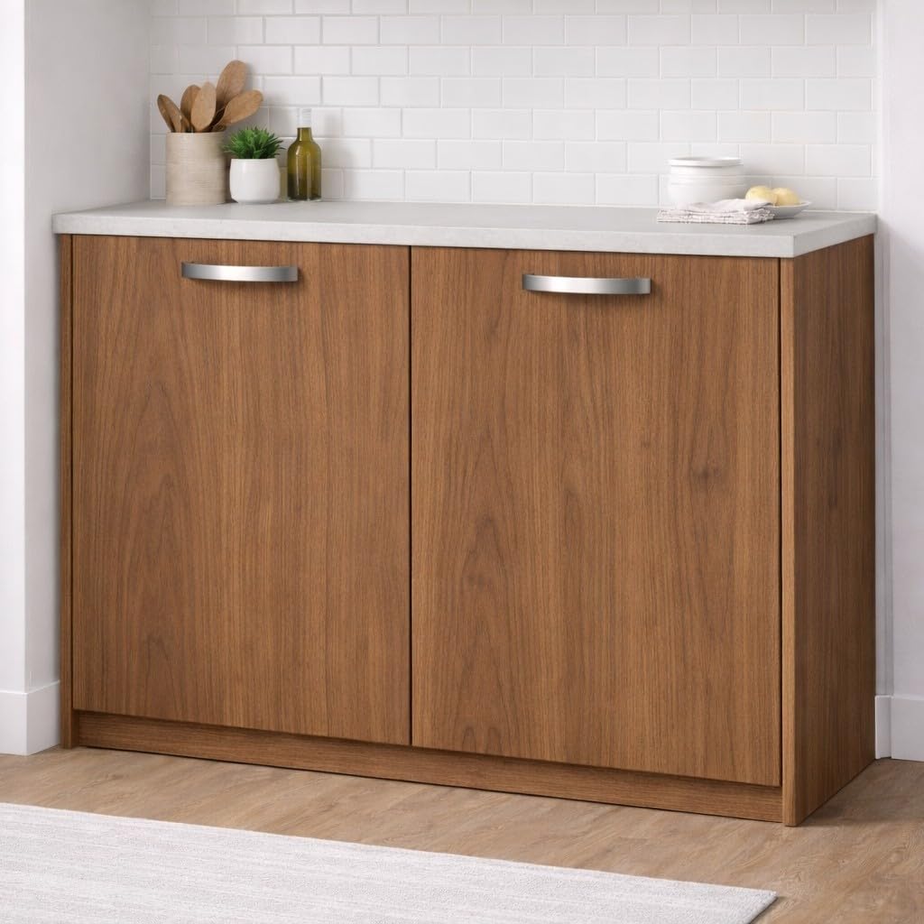 Anta per Mobile Calandrelli 71,7x44,7 cm Noce, 18 mm, con Maniglia