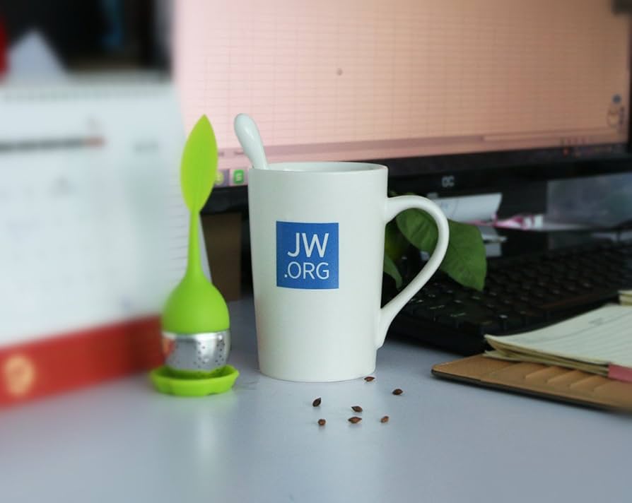 Amazon.com: JW.ORG Logo Print White Ceramic Coffee Tea Hot