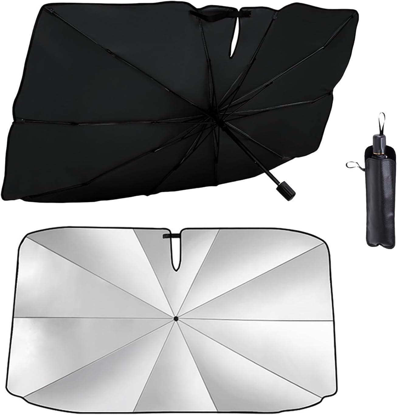 Audi RS6 2009-2010 parasol paraguas protector solar coche 8
