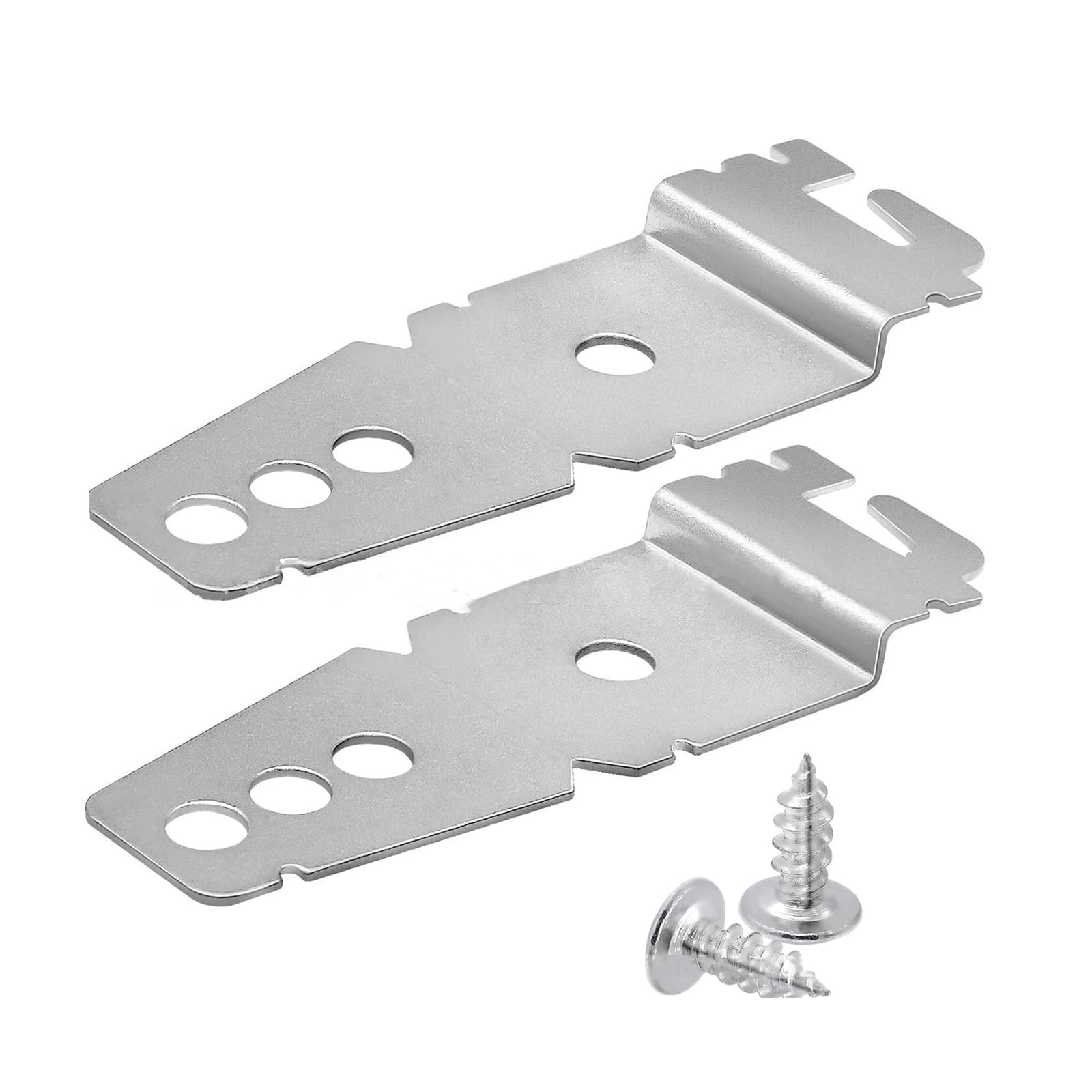 WANSUPYIN 2024 2* Undercounter Dishwasher Mounting Bracket with Screws for Whirlpool for Kenmore 8269145 Accessories