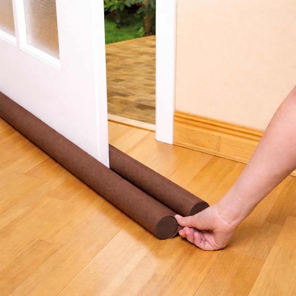 WAZDORF PVC Door Guard (39 Inches, Pack of 3) Gap Filler for Door Bottom Seal Strip - Sound-Proof, Reduce Noise, Energy Saving Door Stopper for Reduce Door Dust, Insects Protector Cleaner