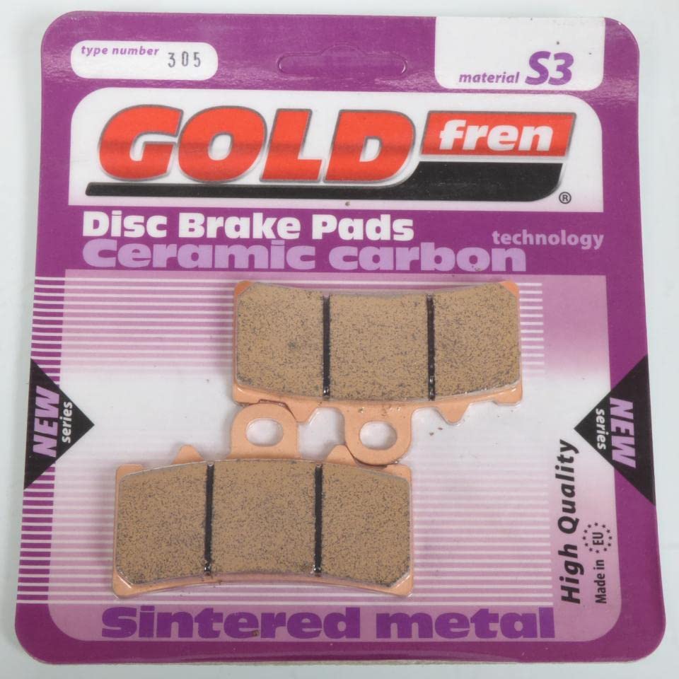 Plaquette de frein Gold Fren pour BMW G 310 R 2017 2018 AVG