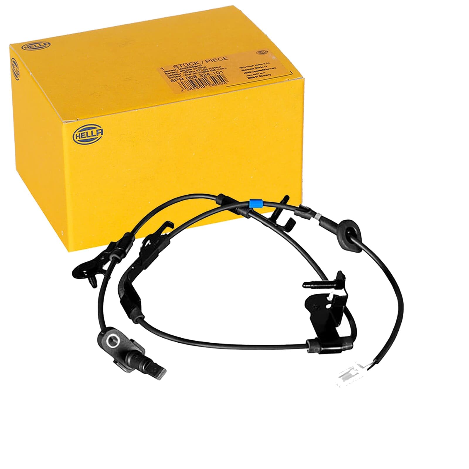 Sensor, revoluciones de la rueda - 2polos - Cable: 966mm - con pinza/grapa