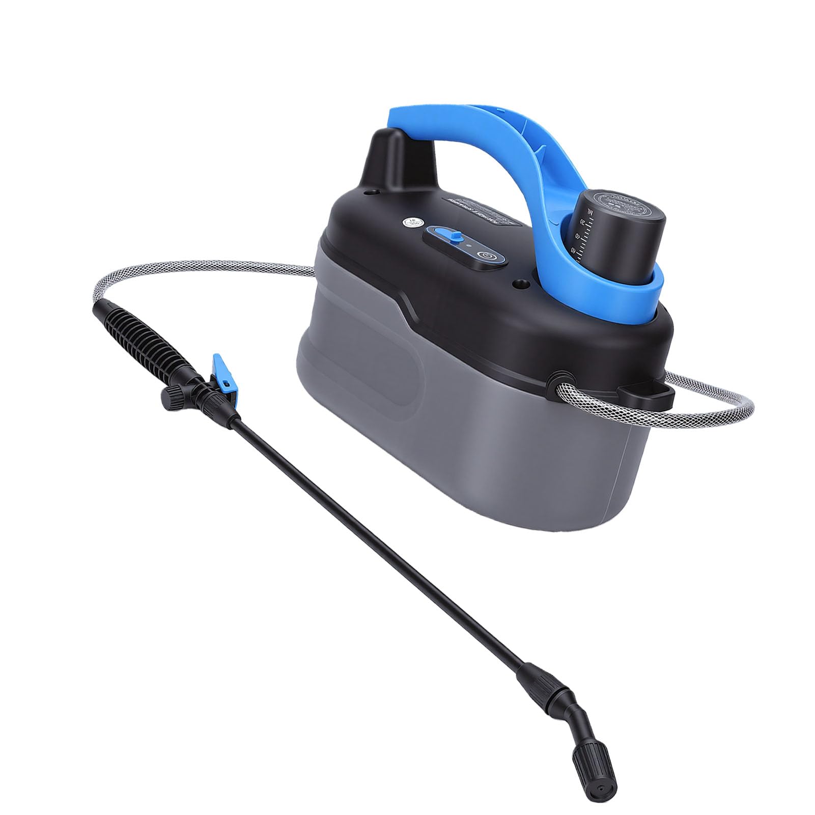 Haofy Pulvérisateur de Jardin électrique alimenté par Batterie avec Batterie Rechargeable de 1800 MAh, Baguette Extensible, Buse Réglable pour l'entretien de la Pelouse, l'arrosage des Plantes de