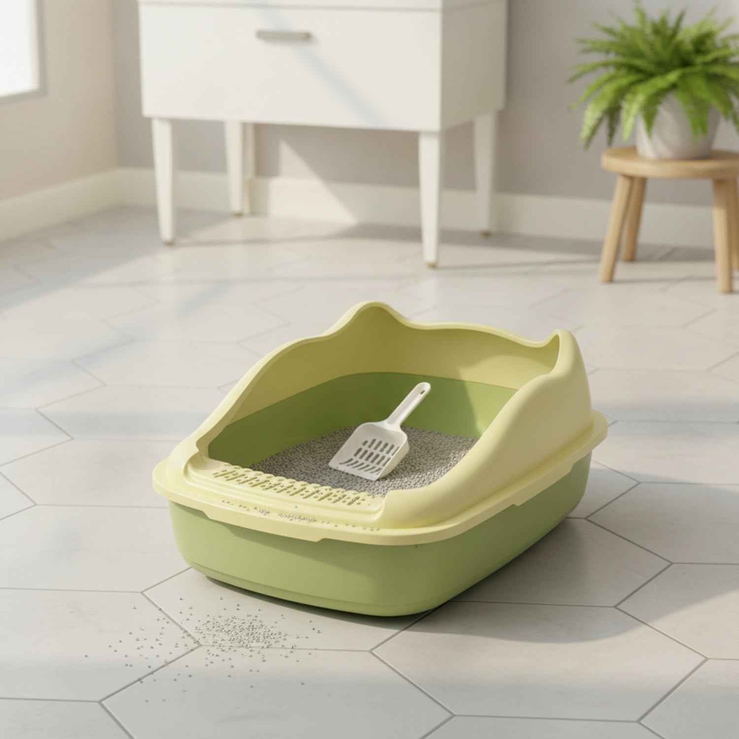 Caja de Arena para Gatos