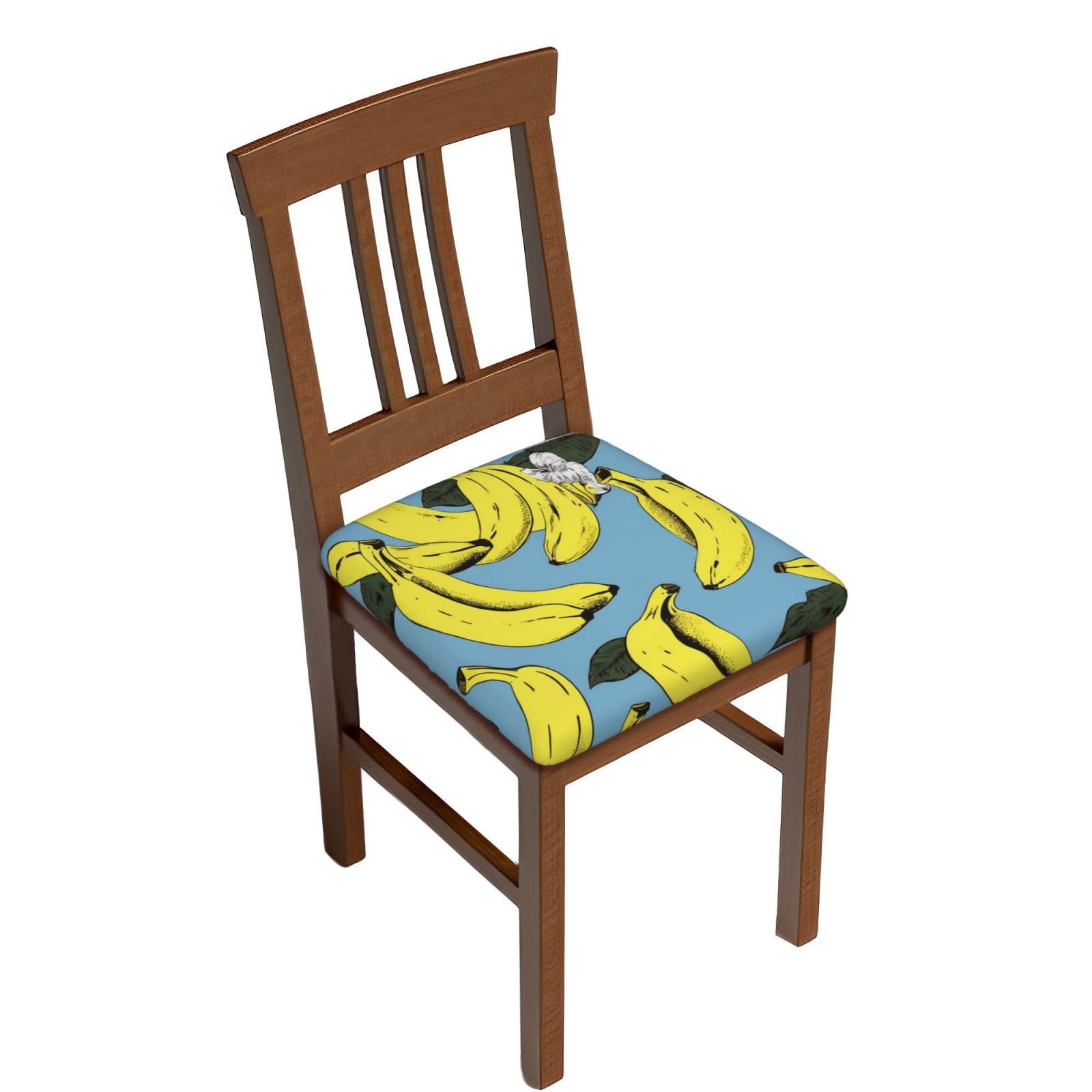 Housses de tabouret carrées lavables pour dynamiser la décoration de votre cuisine