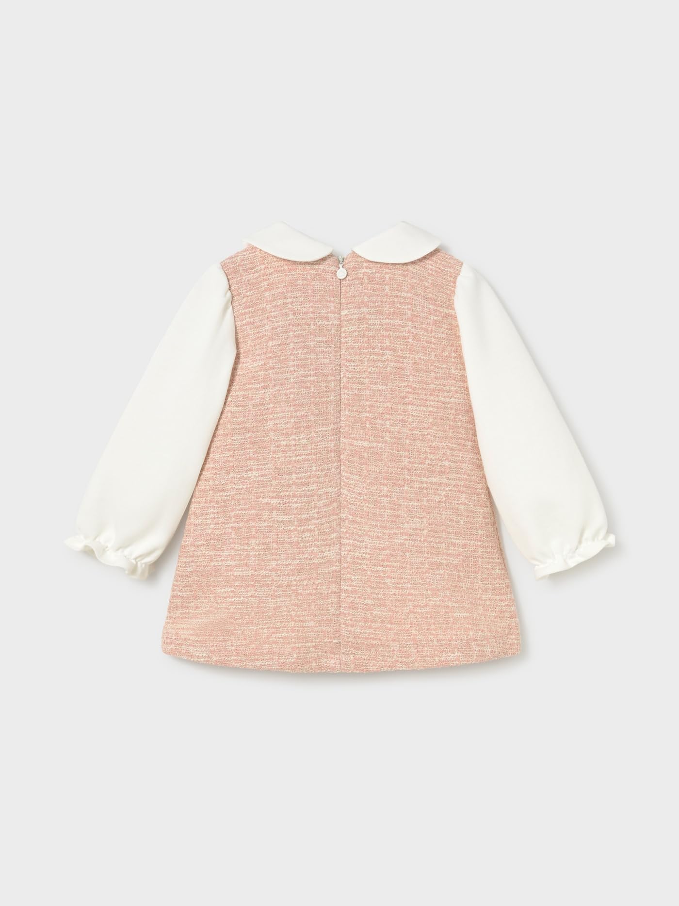 Mayoral Vestido Combinado Punto Tweed para bebé niña Petisui
