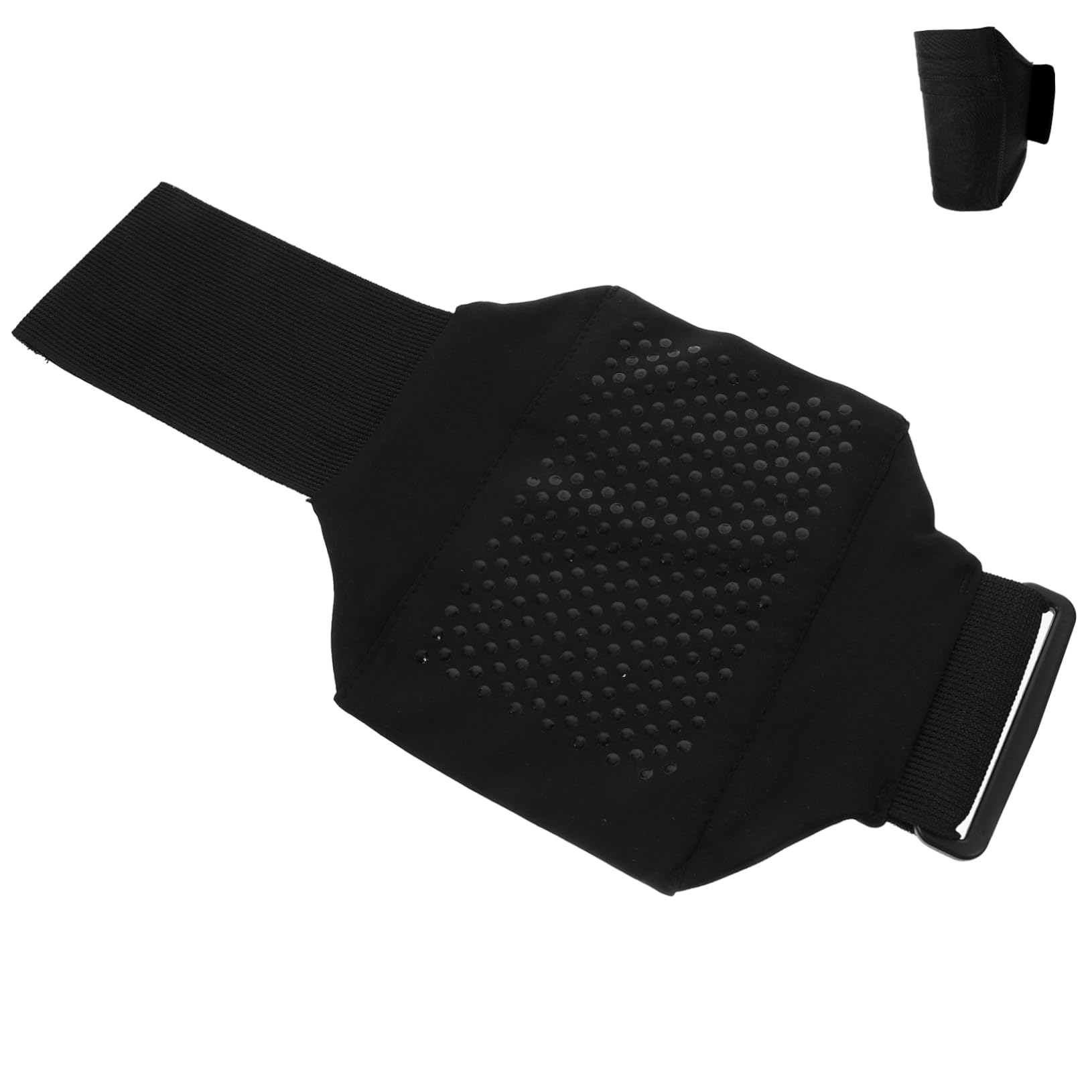 UPKOCH 3 Series Bolsa De para Teléfono Celular Móvil Cinturón De Correr para Teléfono Gimnasia Bolsa Telefónica Bolsas De Bolsa para Correr Banda Elástica Negro 2 Piezas X 3