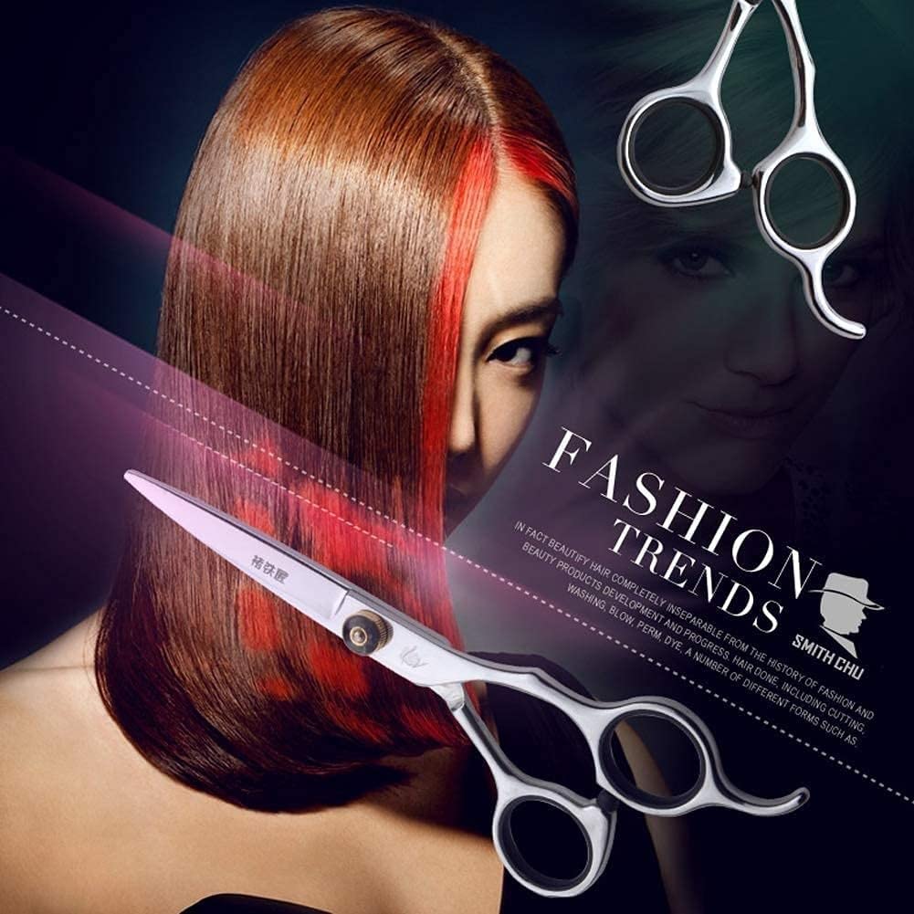 Tijeras De Peluquería,Tijeras De Peluquería,Corte Recto + Tijeras para Adelgazar El Cabello Tijeras Profesionales para Cabello Tijeras para Cabello Hombres Profesionales