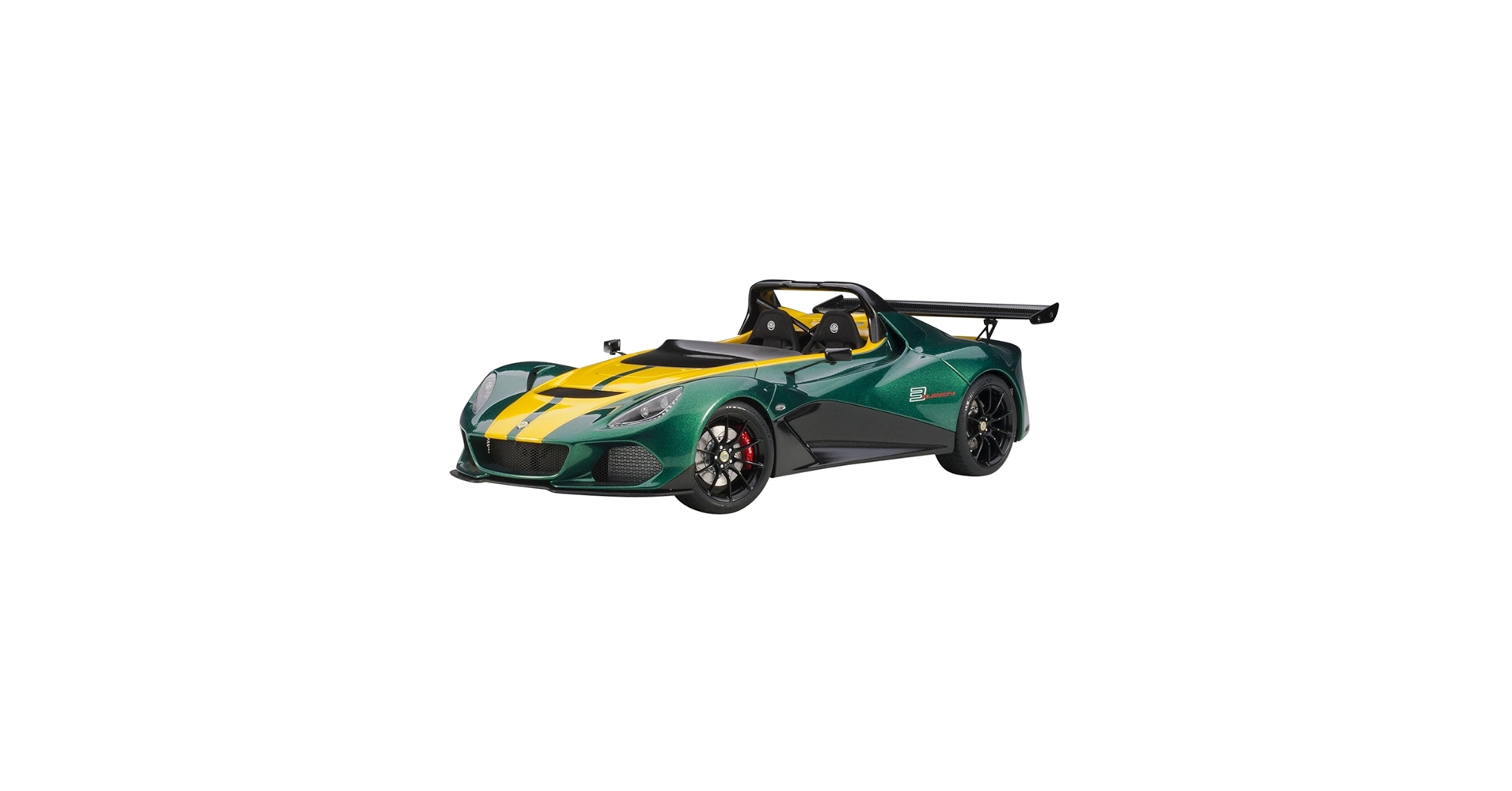 オートアート 1/18 ロータス 3-eleven 1/18 AUTOart Lotus 3-Eleven (Green with Yellow Accents) Car