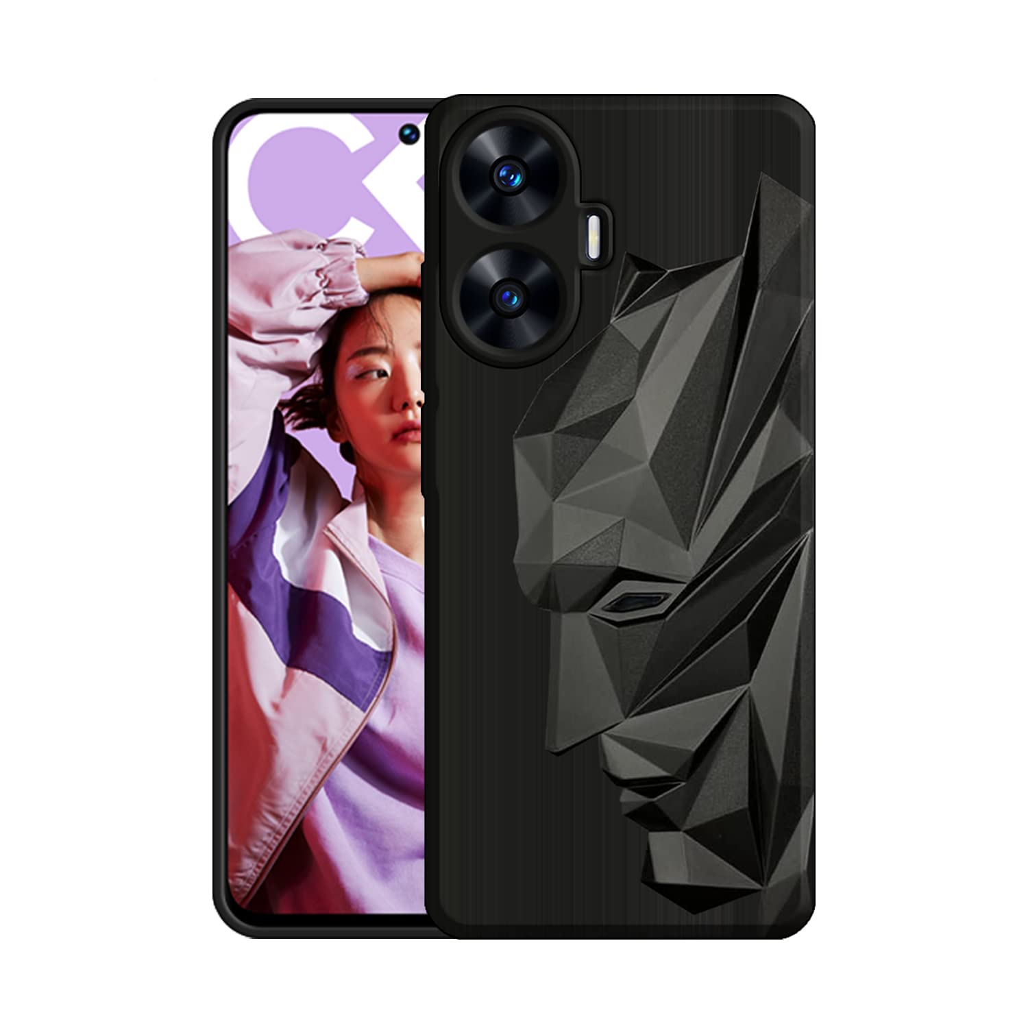 VIDO Exclusive Soft Back Case Cover for Realme C55 / Realme Narzo N55 (Shock Proof |360 Degree Complete Protection) (B0C1VH21FV) Amazon Price History, Amazon Price Tracker