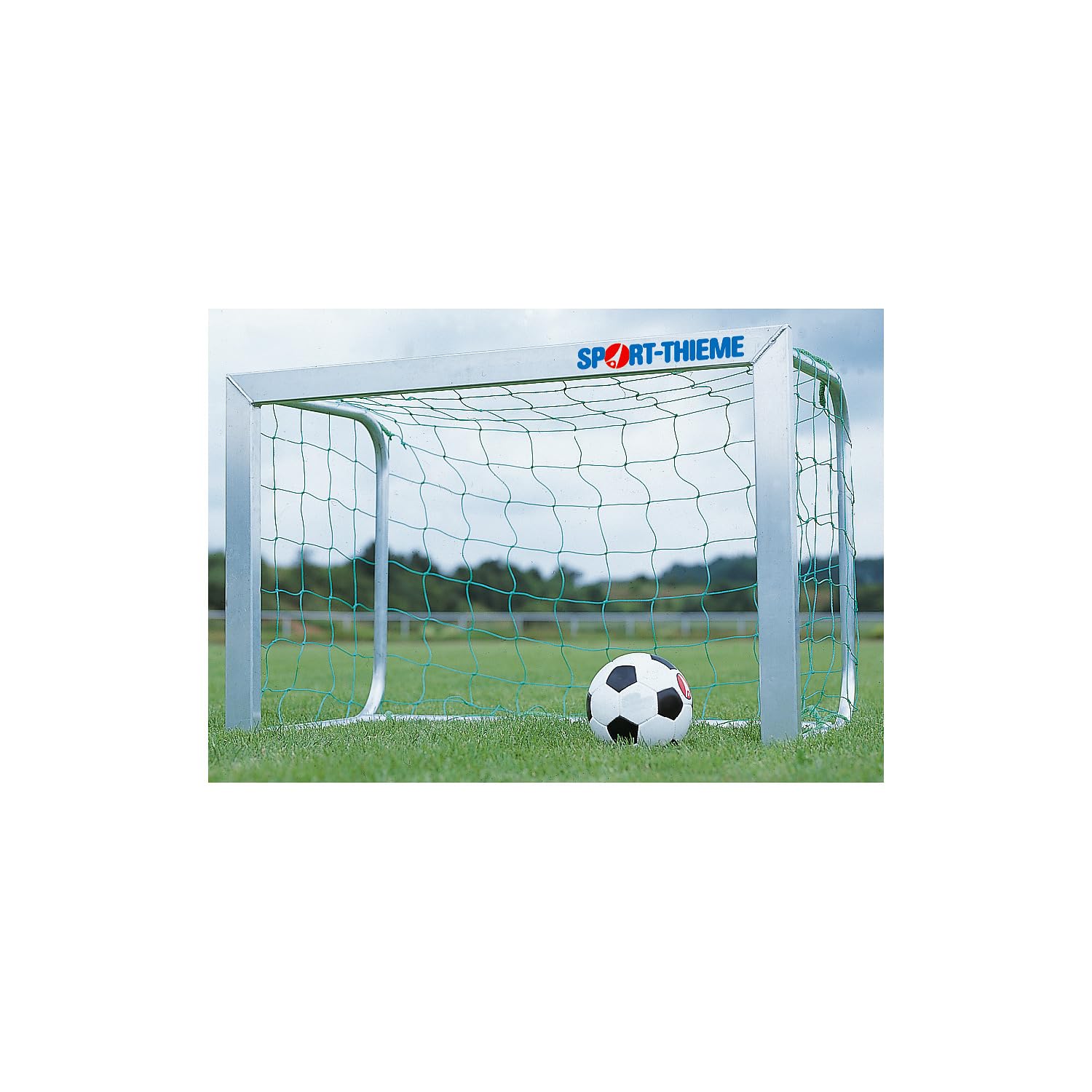 Sport-Thieme Fußballtornetz für Mini-Fußballtor | Maschenweite 10 cm | Robustes Polypropylen | 3 mm Leinenstärke | Quadratische Maschenform | Tortiefe 70 cm | Für Mini-Trainingstore