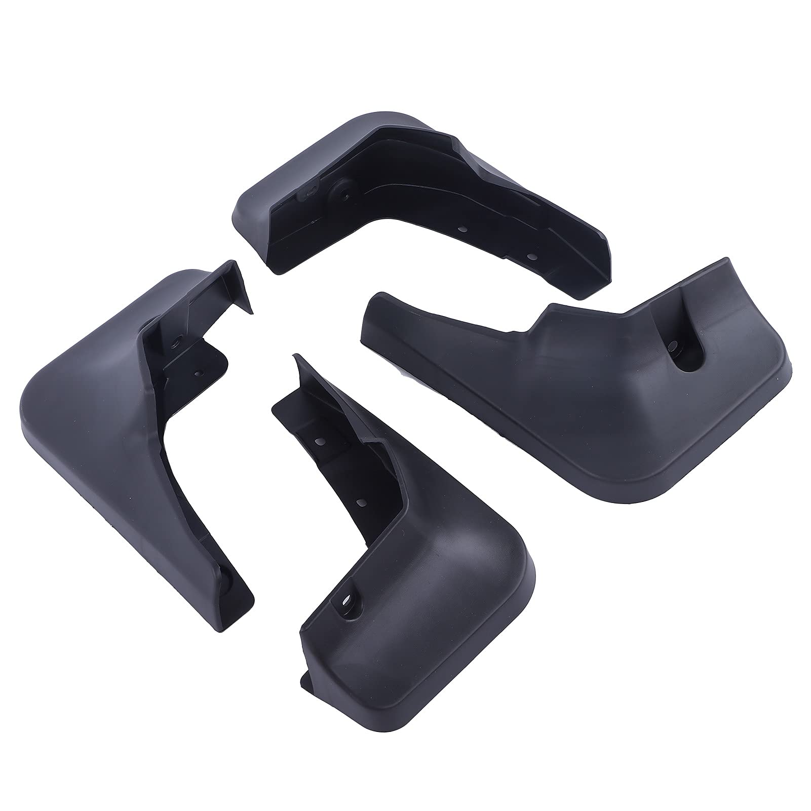 Set Parafango Auto Durevole Sostituzione Parafango Automatico per NX NX200 NX300 2015‑2017 per Protezione Esterna ABS Nero
