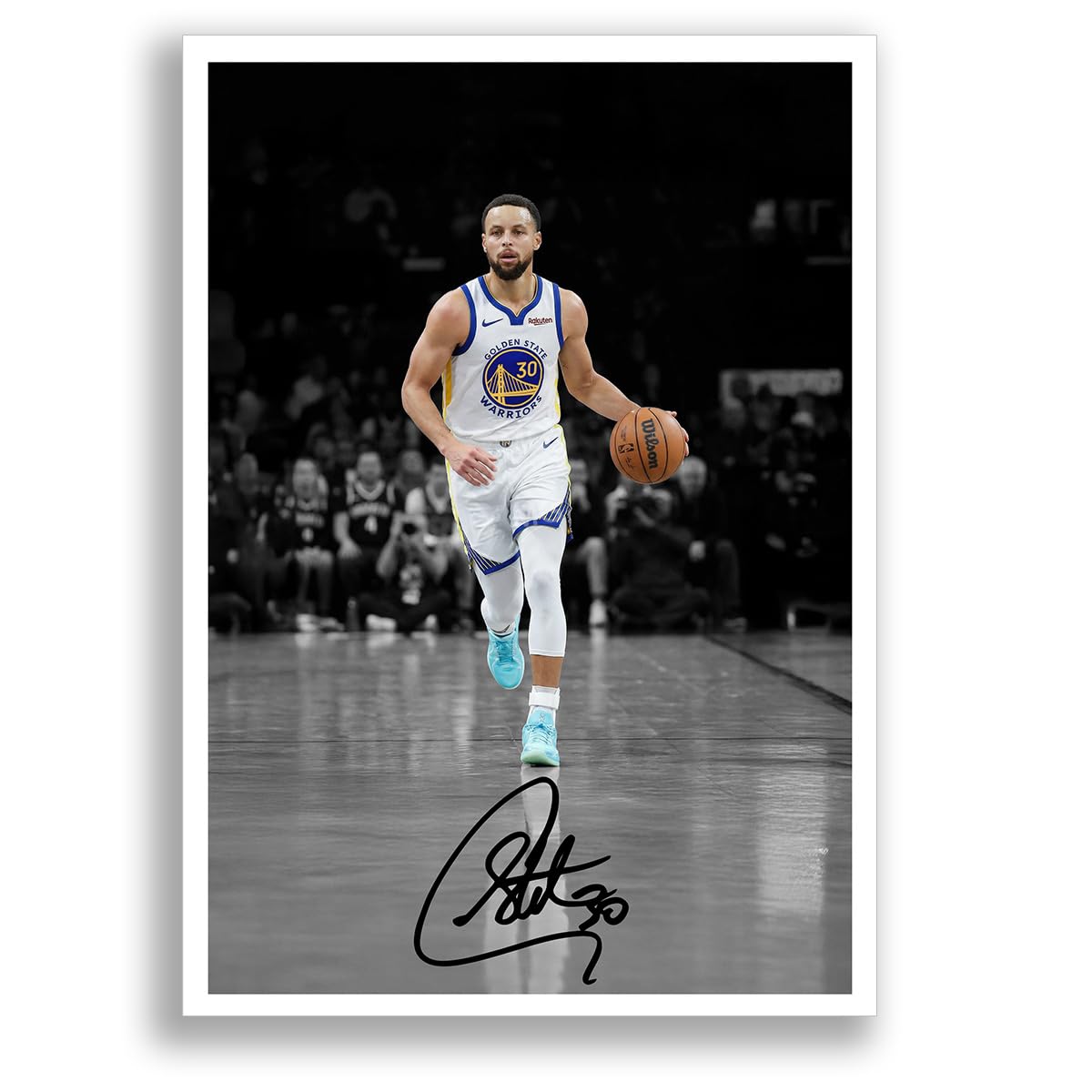 Mounted Gifts Trading A3 Poster Only Steph Curry Golden State Warriors Signed Photo Poster Print Picture Display Framed Autograph Memorabilia Gift Nba (A3 Poster Only)