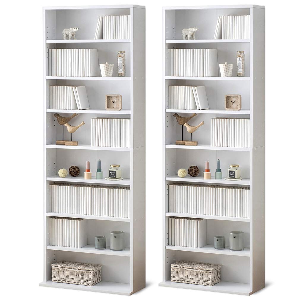 Amazon｜【2個セット】コミックラック ハイタイプ CORK-1860 ホワイト