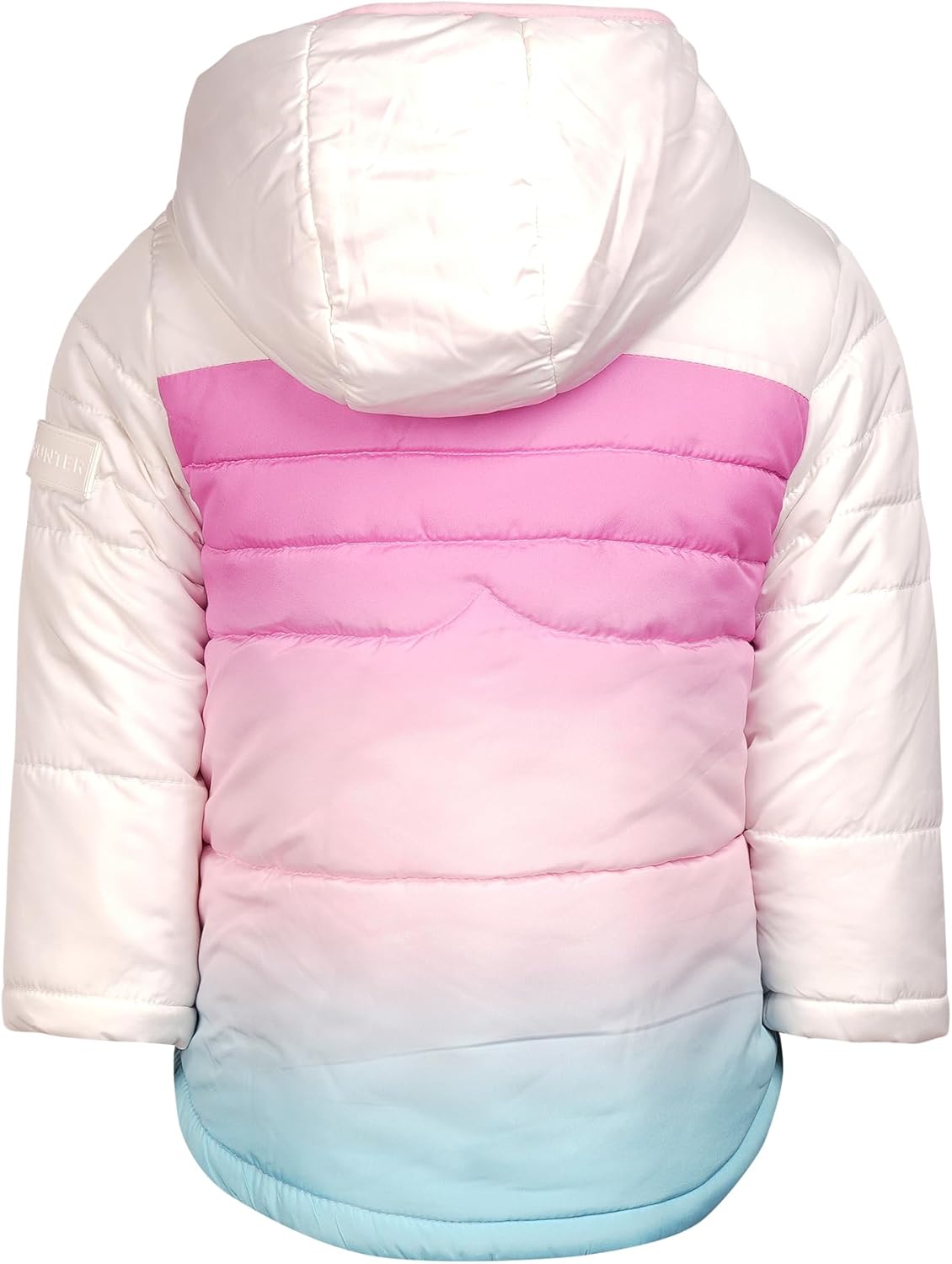 Hunter Clothes Girls – Plush Lined Puffer Winter Jacket with Hood, Warm Lightweight Coat for Baby & Big Girls (12M–12)