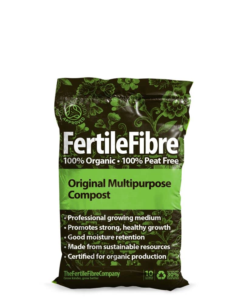 Original Multipurpose Compost 10 Litres From The FertileFibre Company 100% Peat Free