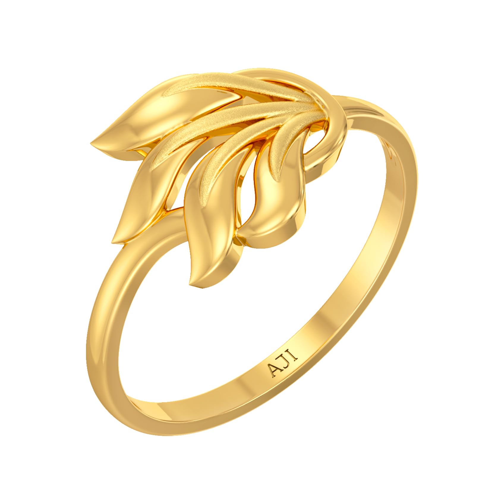 Joyalukkas 22KT 916 Purity Fashionable Leaf Pattern Childs Gold Ring for Kids (B0D11GQBDV) Amazon Price History, Amazon Price Tracker