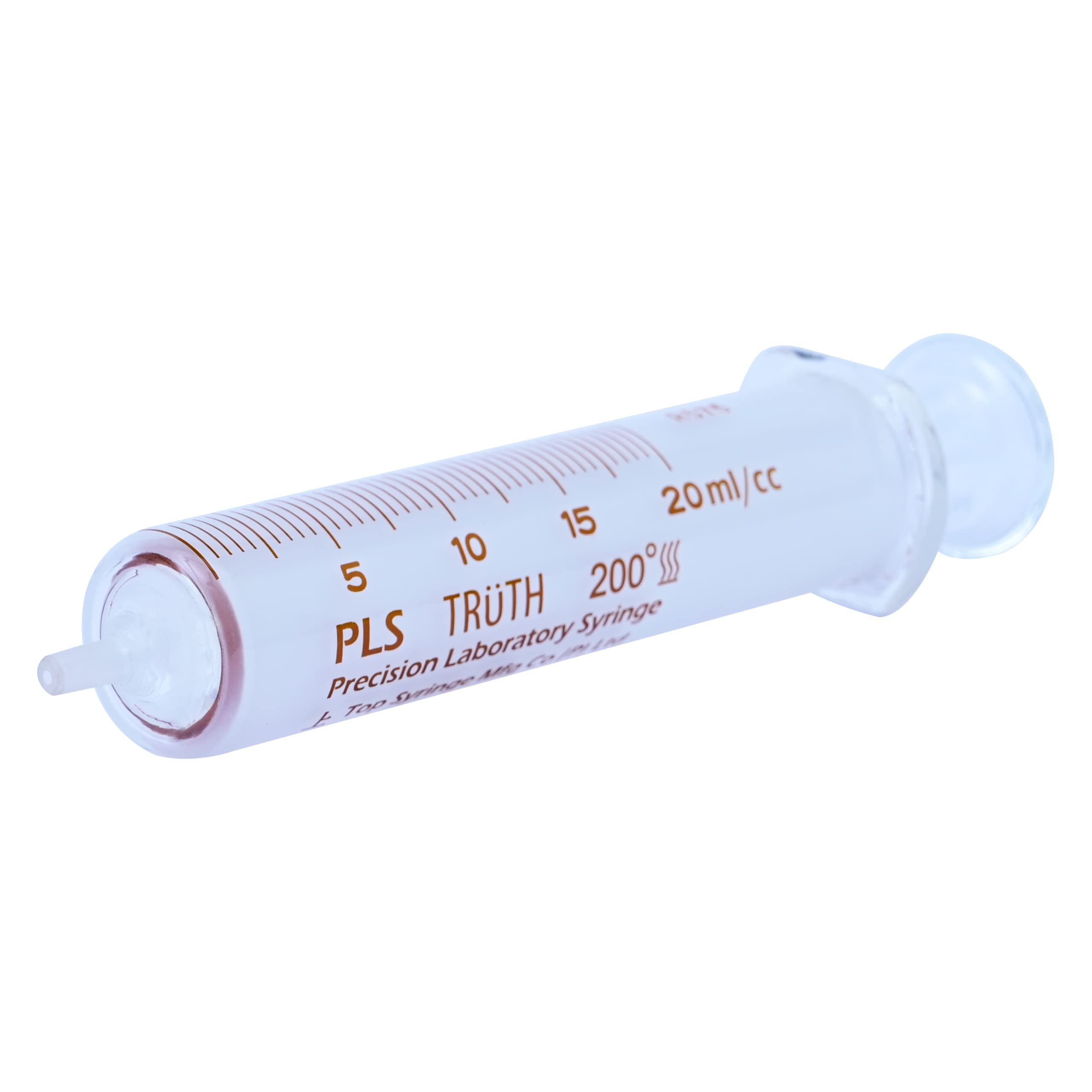 TRUTH 20 ML PLS Glass Syringe Luar Tip (CT), Pack Of 100