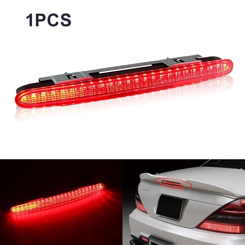3ème Feu Mercedes SL R230 3ème Feu Stop LED Baceyong Pour Mercedes SL R230 2001-2012 - Compatible OEM Pièce Auto Mercedes