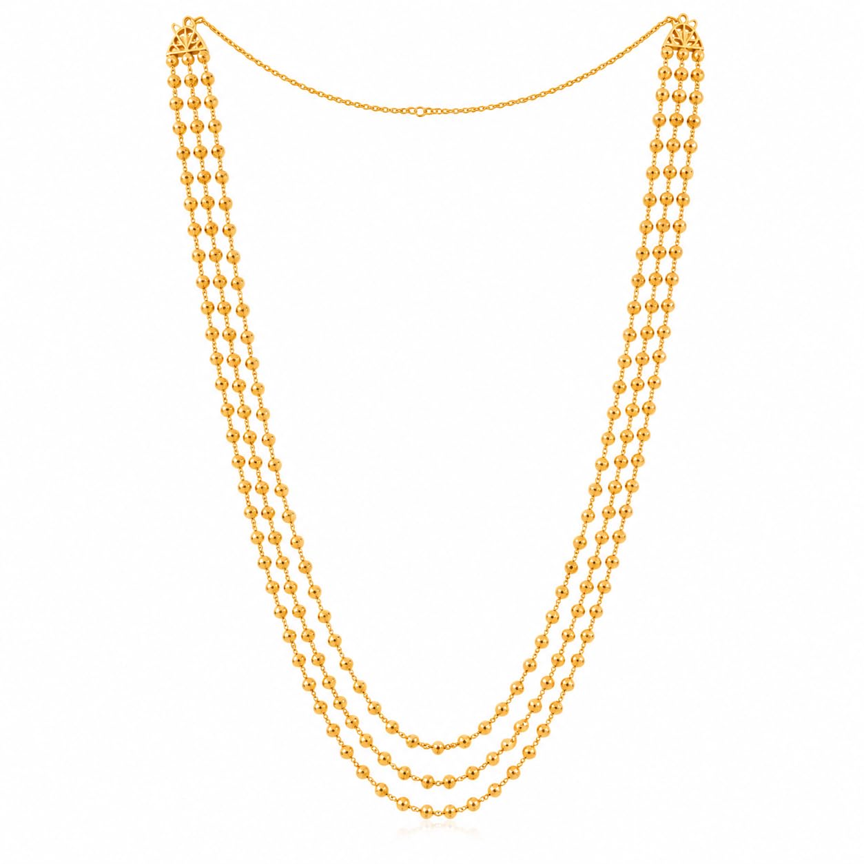 3 line ball mohan mala 26 inches length-image-24